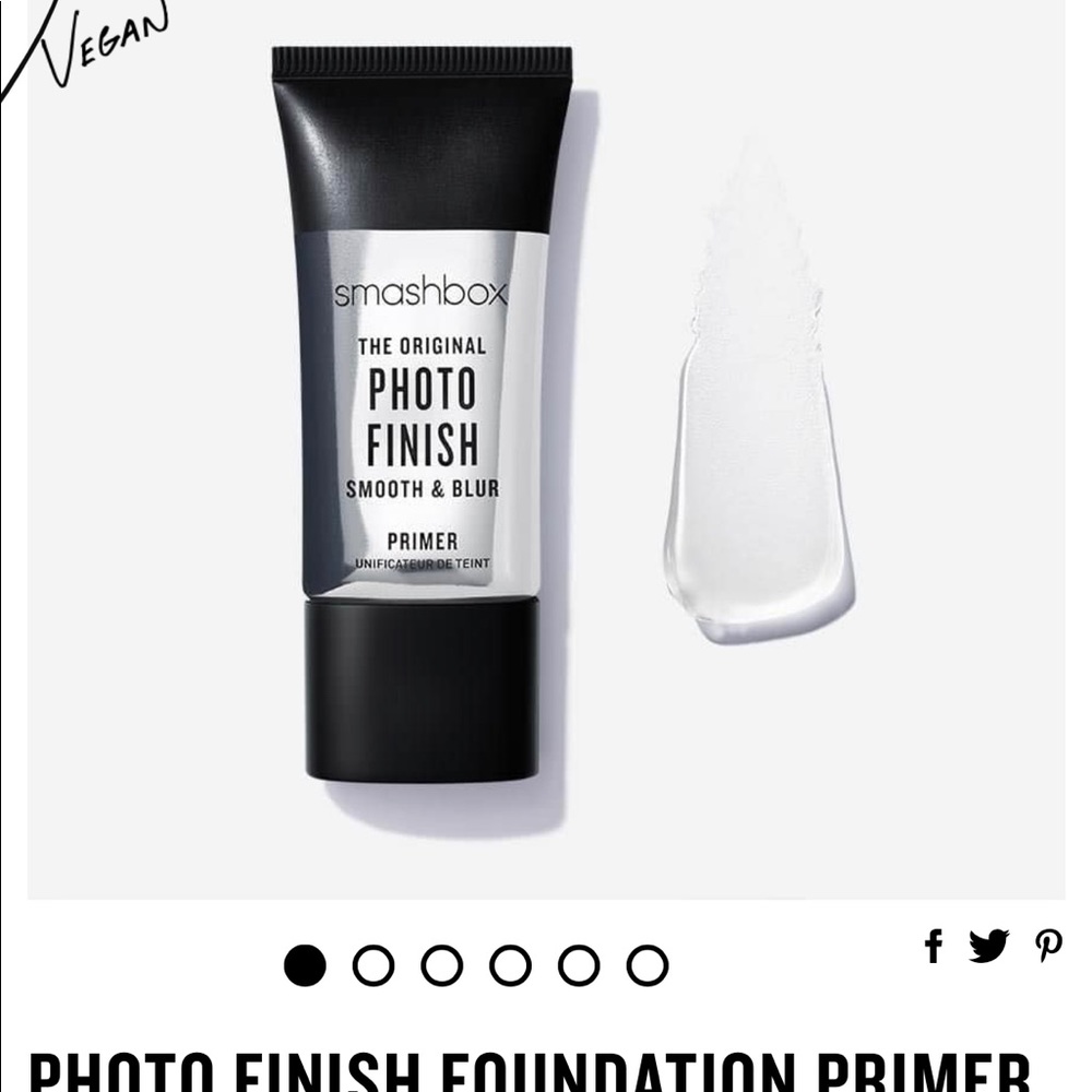 SMASHBOX Photo Finish Primer.  #1 PRIMER